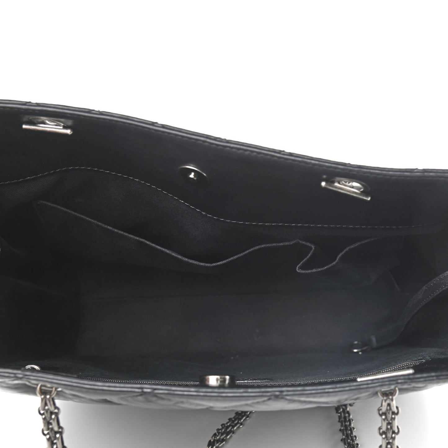 Aged Calfskin Reissue 2.55 Small Tote Black