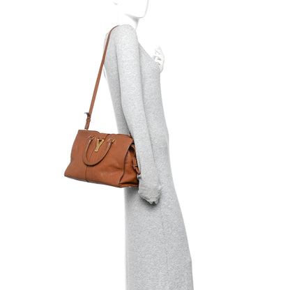 Saint Laurent Sheepskin Small Cabas ChYc Brown 2 of 10