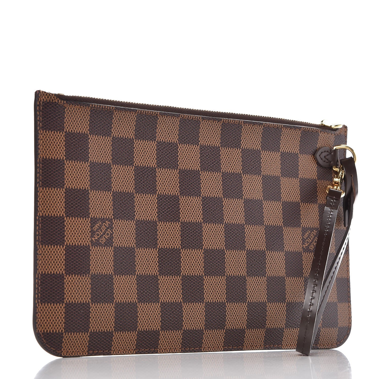 Louis Vuitton Damier Ebene Neverfull MM GM Pochette 3 of 8