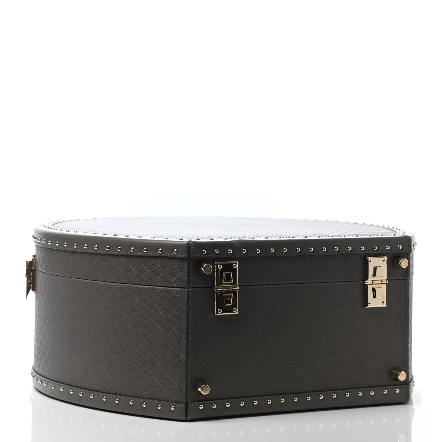 Diamante Hat Case Grey