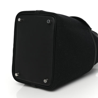 Hermes Toile Goeland Swift Cargo Picotin Lock 18 Black 9 of 10
