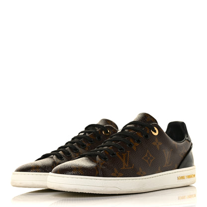 Louis Vuitton Patent Monogram Frontrow Sneakers 37.5 3 of 8