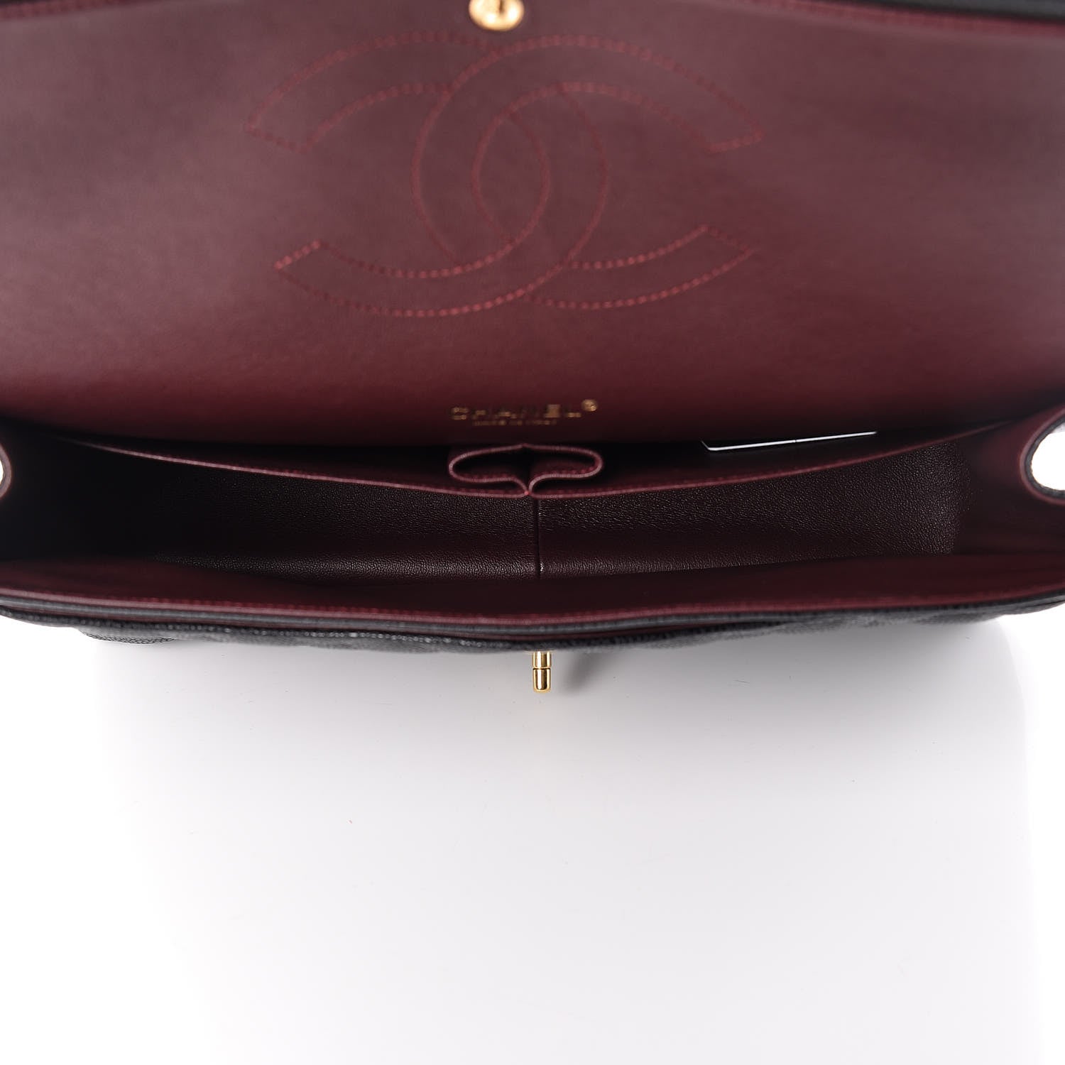 Chanel Caviar Quilted Maxi Double Flap Black 5 of 10