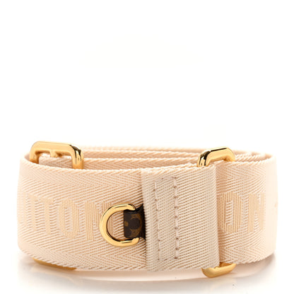Louis Vuitton Jacquard Monogram Adjustable Shoulder Strap New Creme 2 of 3