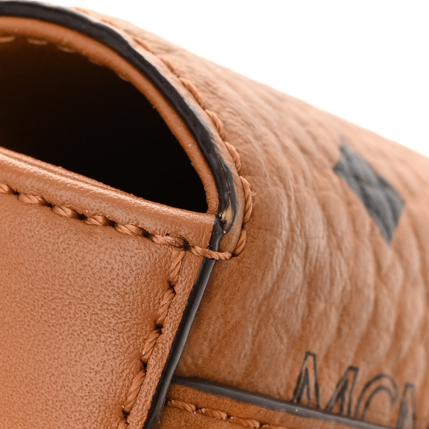MCM Visetos Small Millie Crossbody Belt Bag Cognac 12 of 12