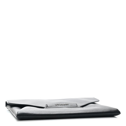 Givenchy Sugar Goatskin Medium Antigona Envelope Clutch Black 4 of 7