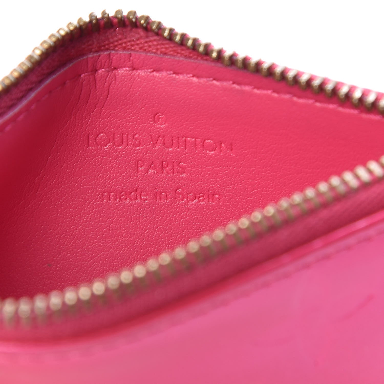 Louis Vuitton Vernis Key Pochette Fuchsia 6 of 7