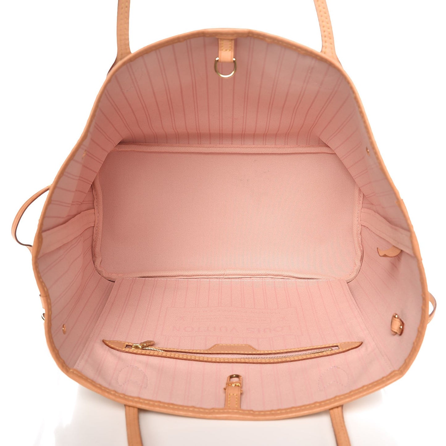 Damier Azur Neo Neverfull MM Rose Ballerine