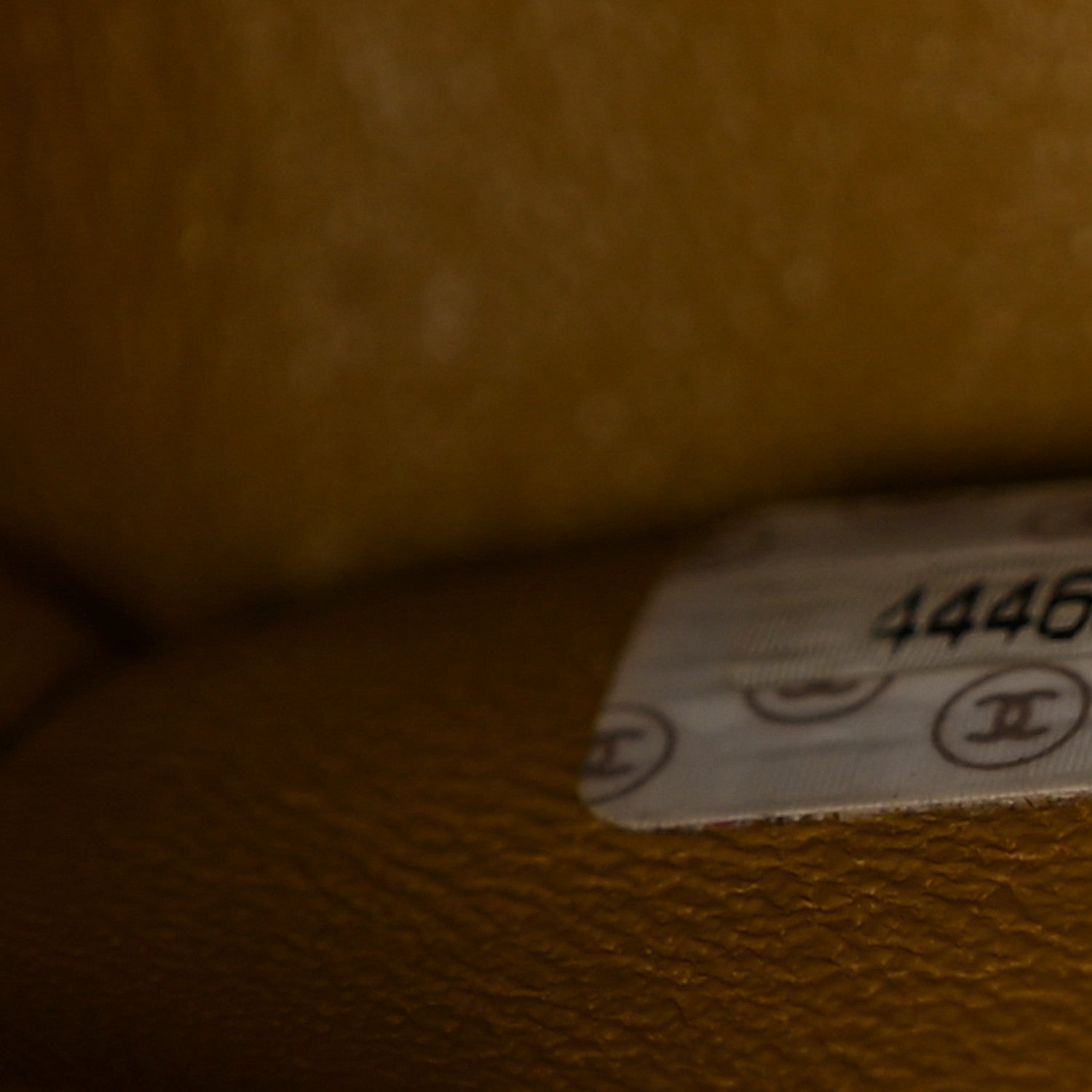 Chanel Nylon Quilted Double Pocket Shoulder Bag Dark Yellow 7 of 12