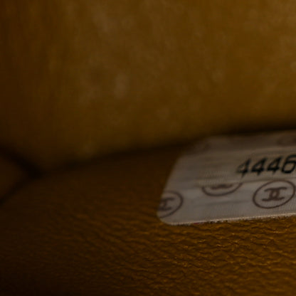 Chanel Nylon Quilted Double Pocket Shoulder Bag Dark Yellow 7 of 12