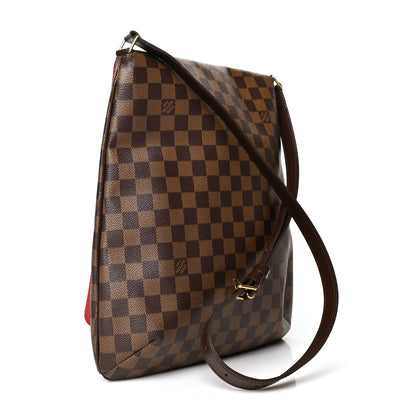 Louis Vuitton Damier Ebene Musette GM 3 of 10