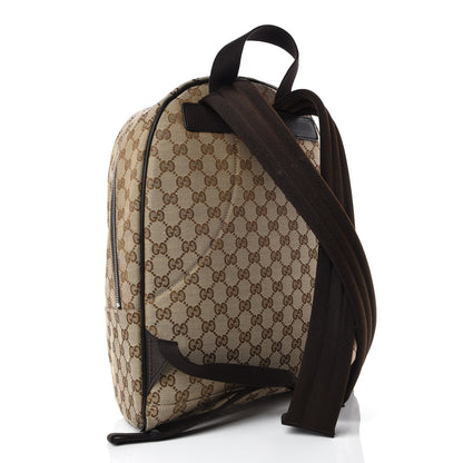 Gucci Monogram Travel Backpack Dark Brown 3 of 9