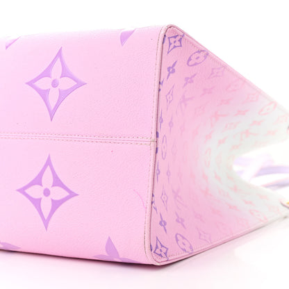 Louis Vuitton Monogram Giant Spring In The City Onthego GM Sunrise Pastel 9 of 11