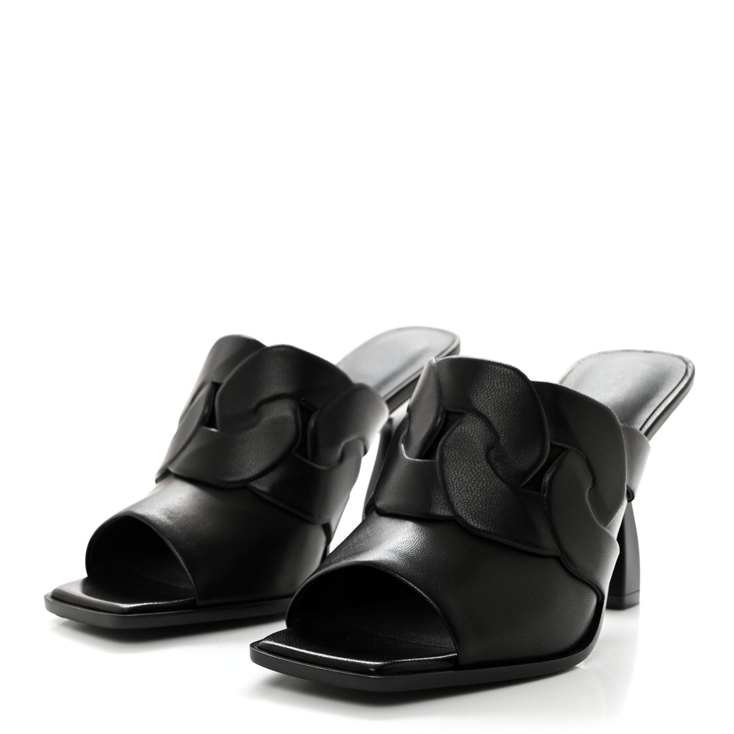 Nappa Hanna 95 Sandal 36 Black