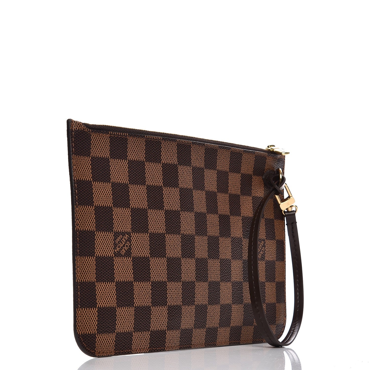 Louis Vuitton Damier Ebene Neverfull MM GM Pochette 3 of 8