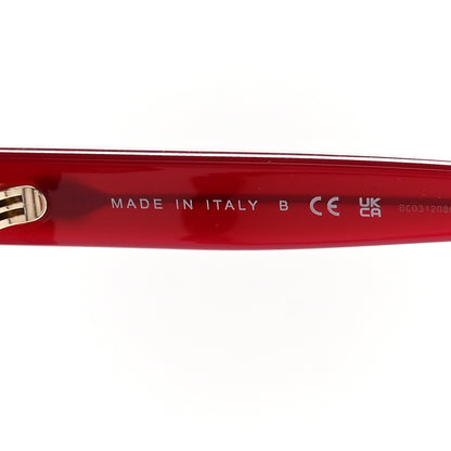 Chanel Acetate Chain Square Sunglasses 5487-A Burgundy 6 of 9