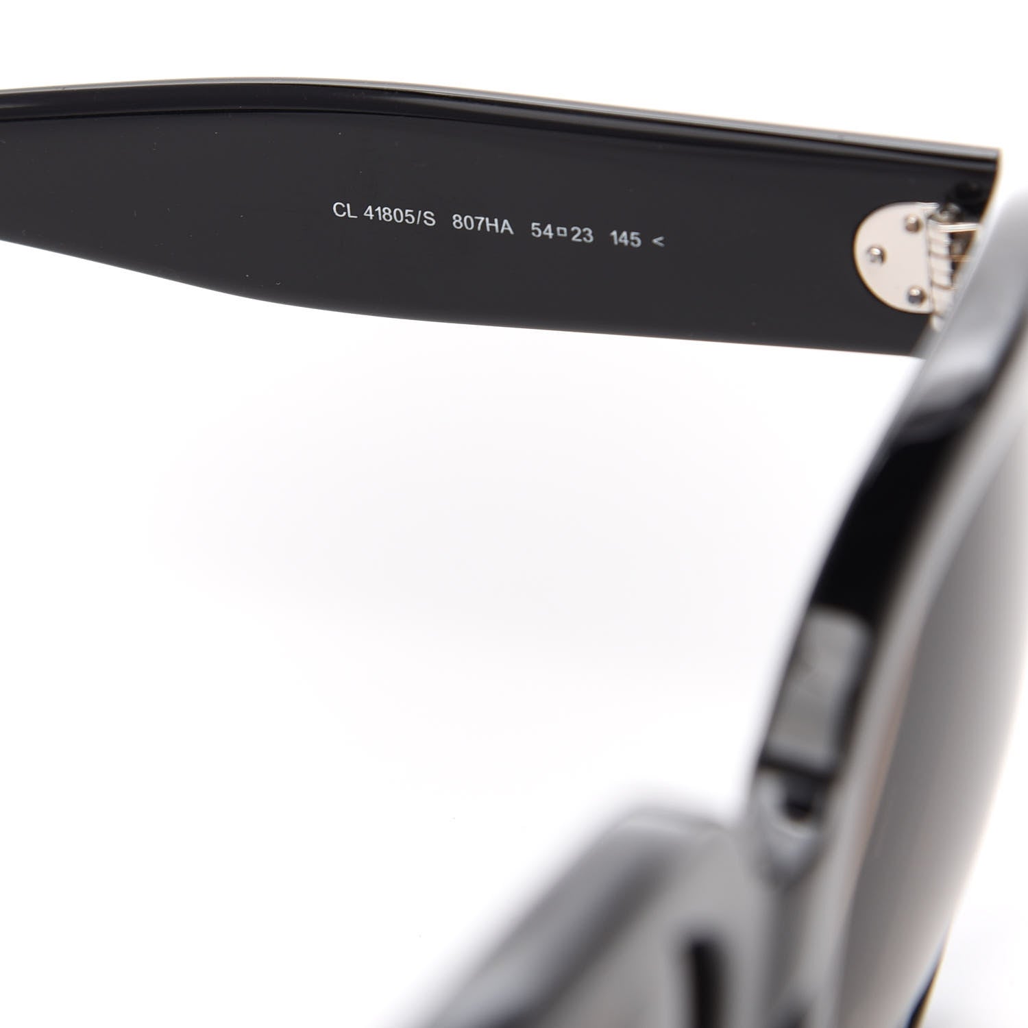 Celine New Audrey Sunglasses CL 41805/S Black 5 of 6