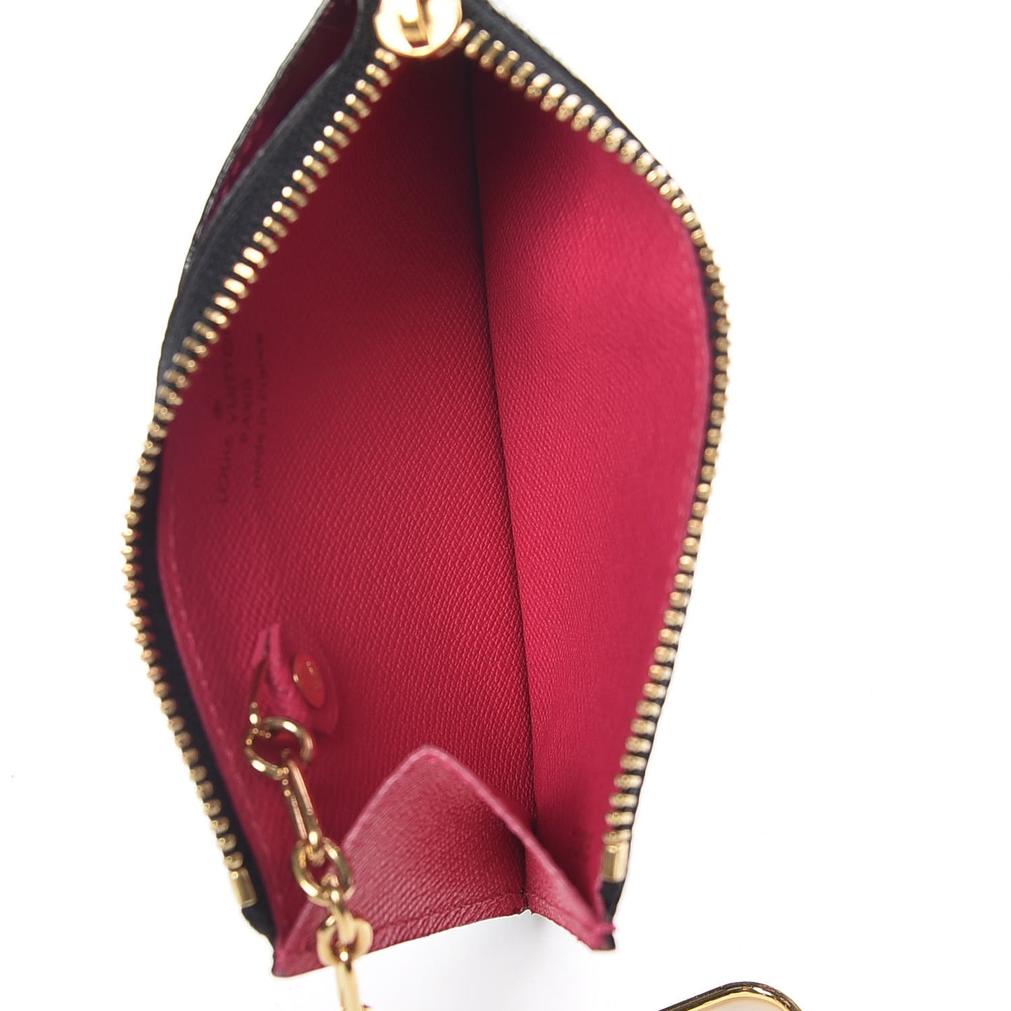 Monogram Multicolor Key Pouch Black Grenade