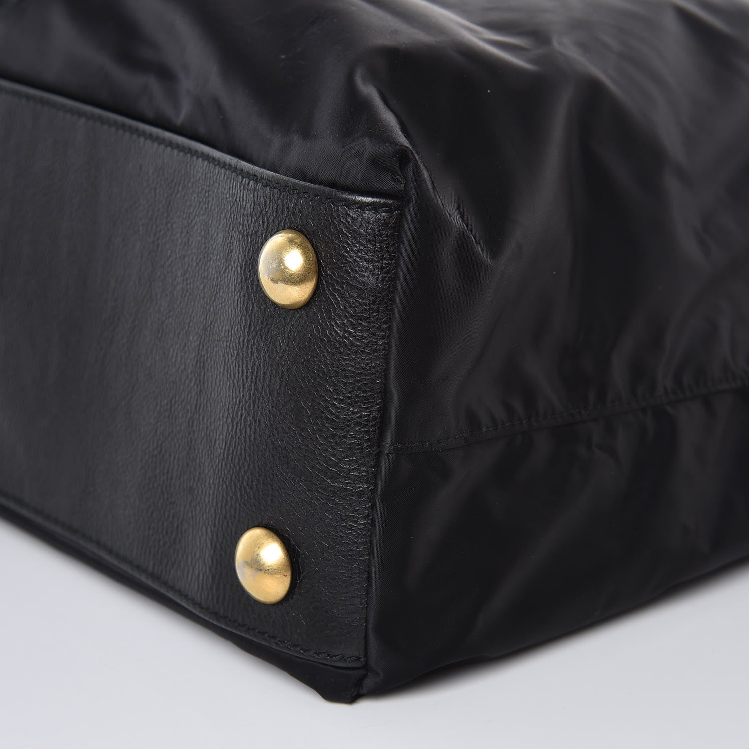Saint Laurent Satin Tanger Tote Black 9 of 12