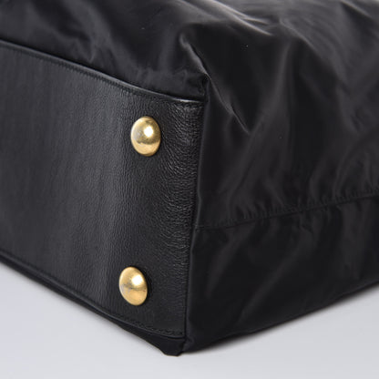 Saint Laurent Satin Tanger Tote Black 9 of 12