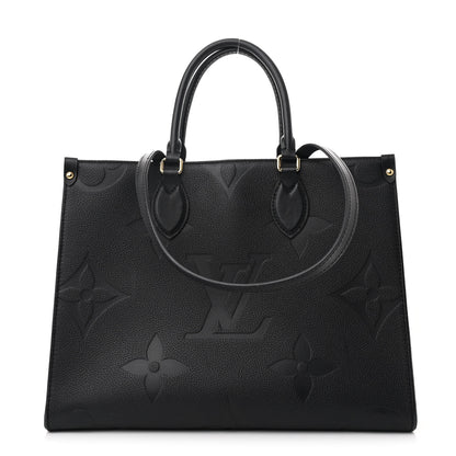 Louis Vuitton Empreinte Monogram Giant OnTheGo MM Black 1 of 9