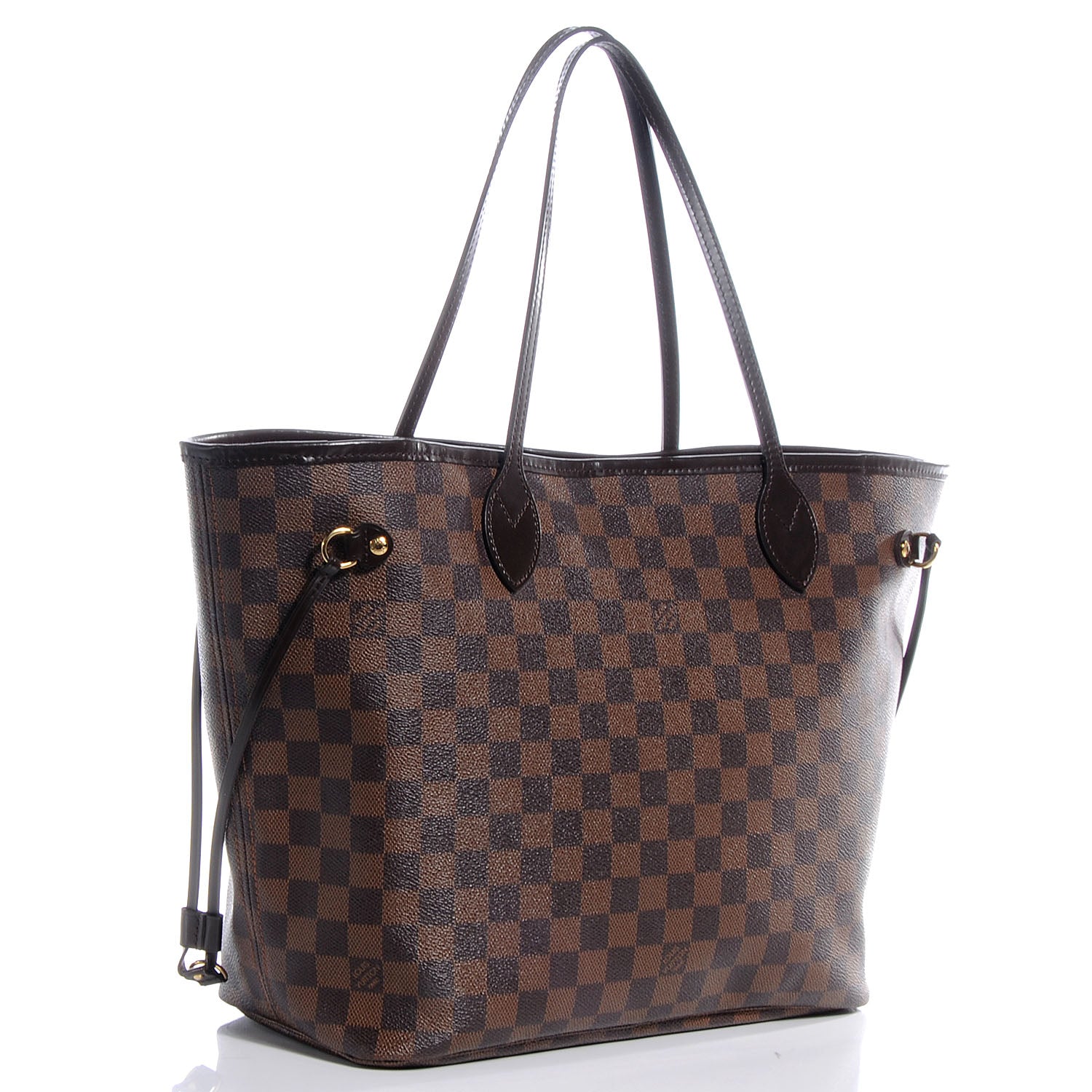 Louis Vuitton Damier Ebene Neverfull MM 3 of 7