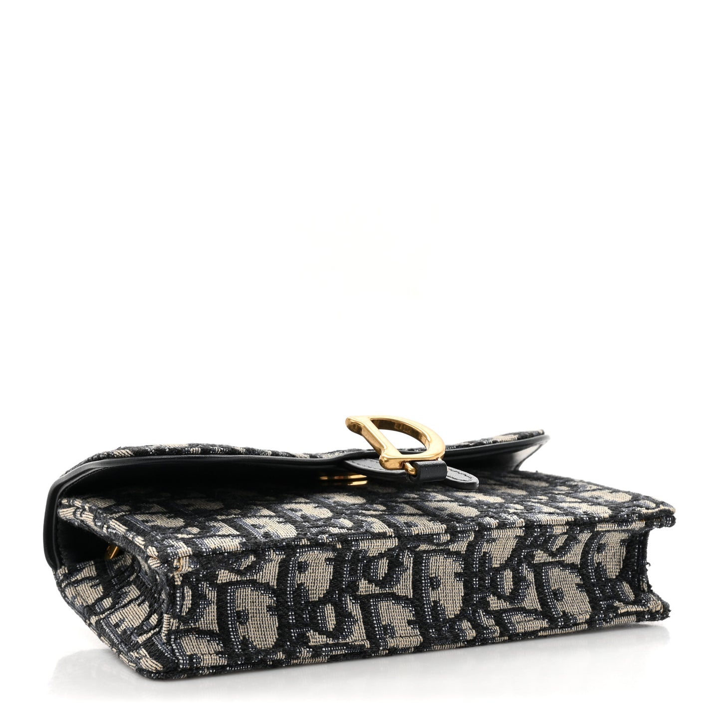 Oblique Saddle Belt Bag Blue
