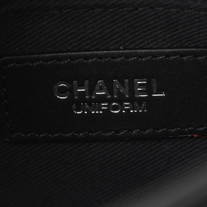 Chanel Calfskin Quilted CC Uniform Flap Belt Bag Black 6 of 11