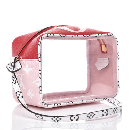 Louis Vuitton Monogram Giant Beach Pouch Rouge 3 of 10