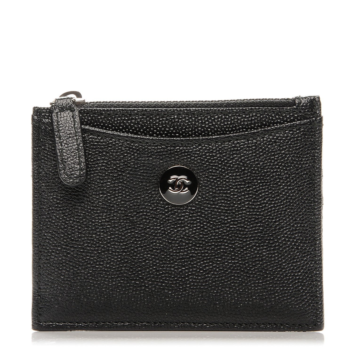 Chanel Caviar Card Holder Black 1 of 7