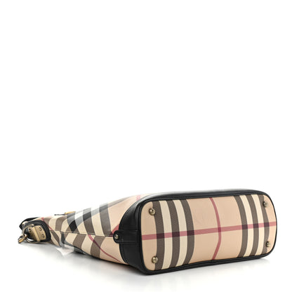 Burberry Nova Check Hobo Black 4 of 24