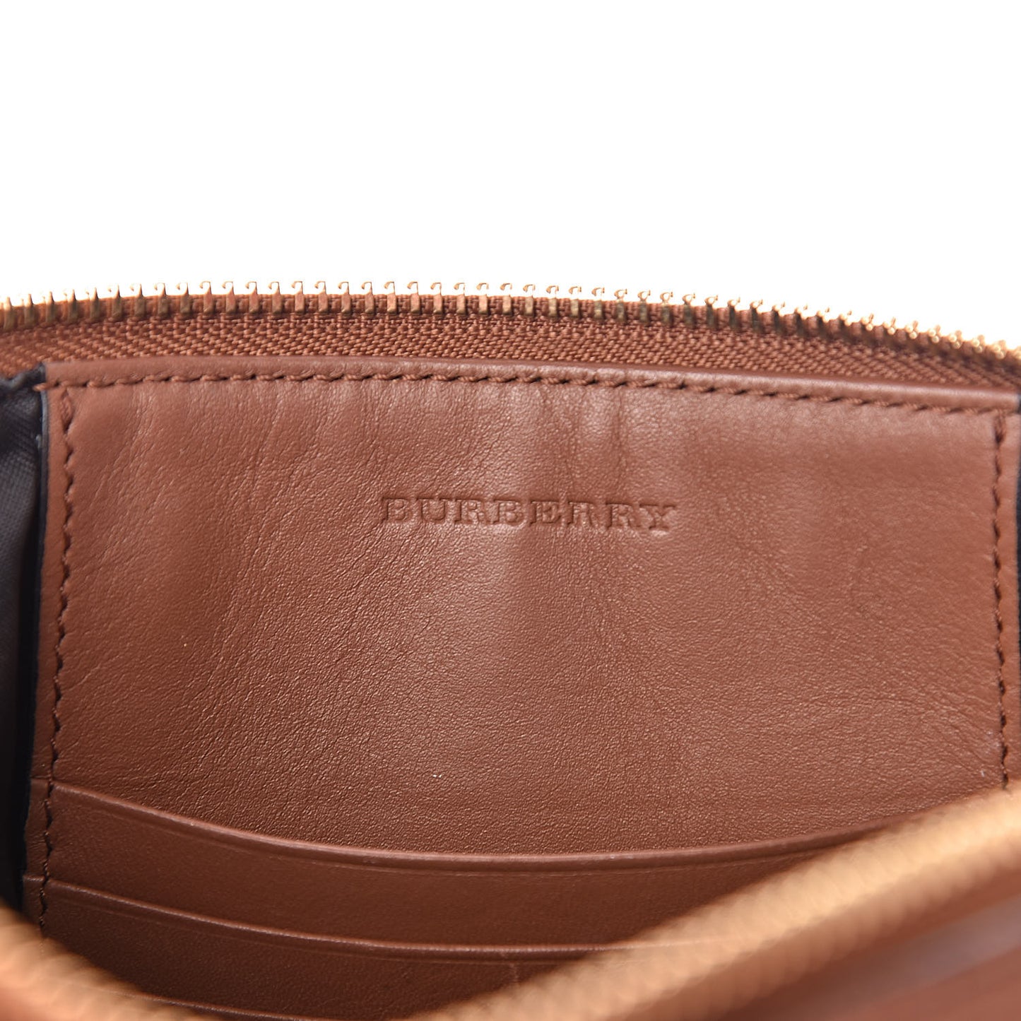 Haymarket Check Peyton Crossbody Clutch Bag Toffee