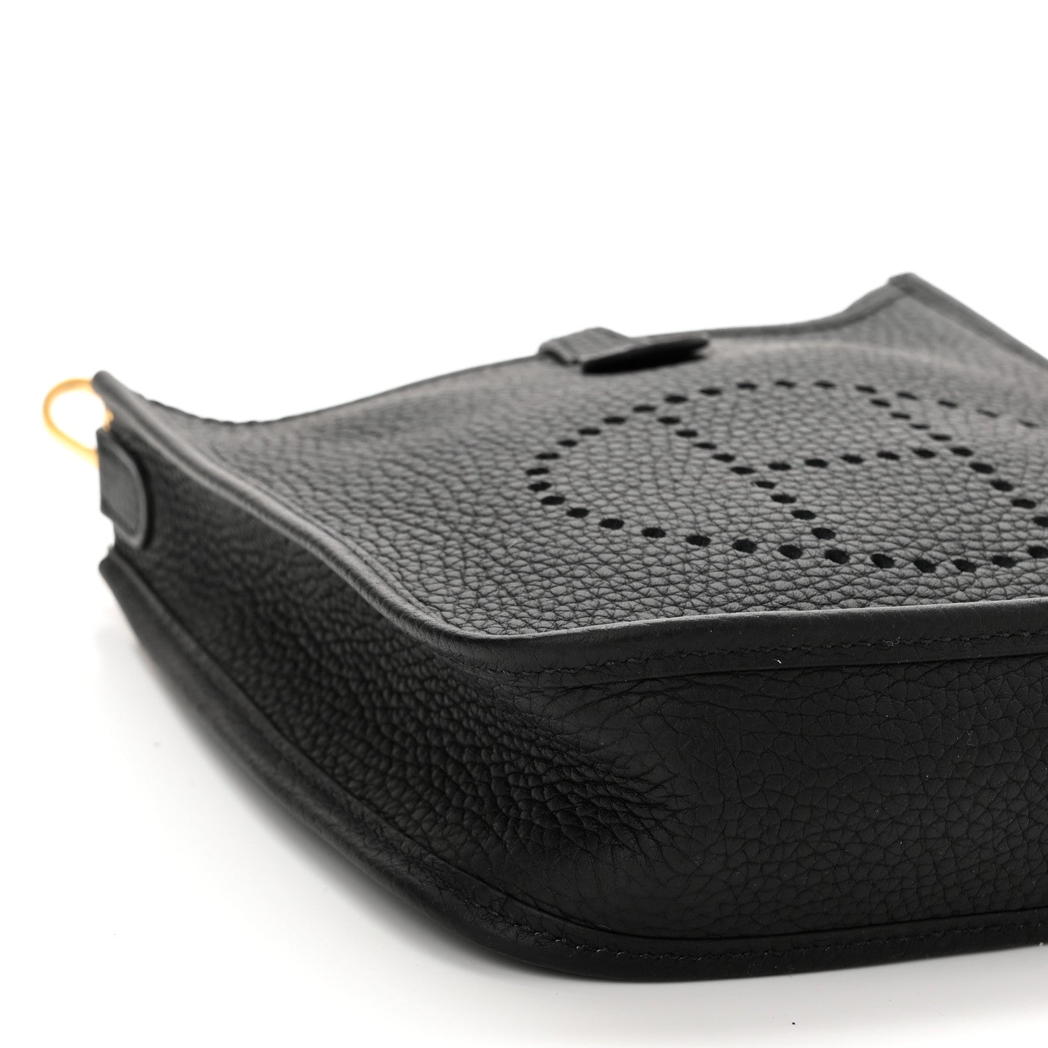 Hermes Taurillon Clemence Evelyne TPM Black 9 of 10