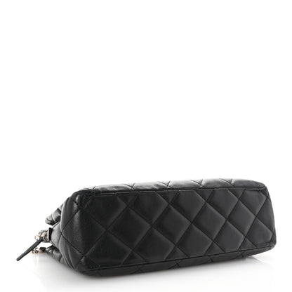 Chanel Calfskin Quilted In The Business Tote Black 4 of 10