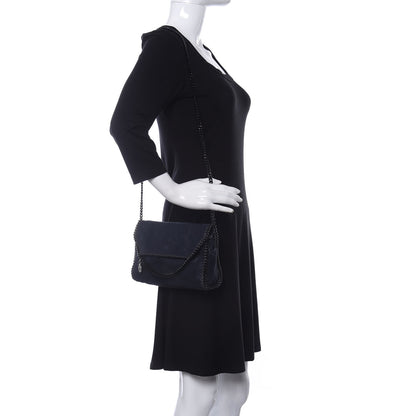 Stella McCartney Shaggy Deer Falabella Mini Crossbody Bag Lapis Navy 2 of 12