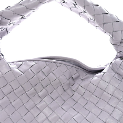 Bottega Veneta Calfskin Intrecciato Small Hop Oyster Lilac 8 of 10