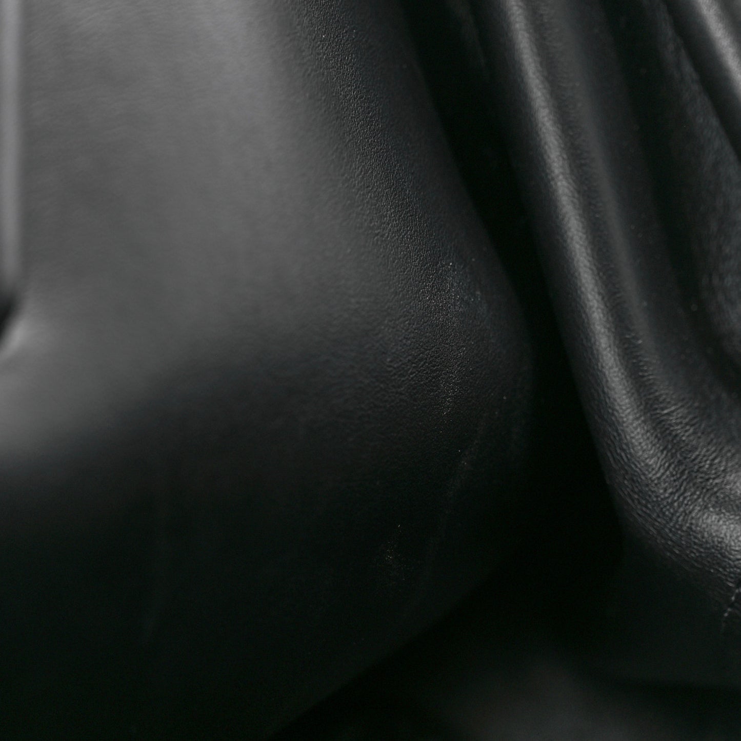 Calfskin Medium The Point Triangle Bag Black