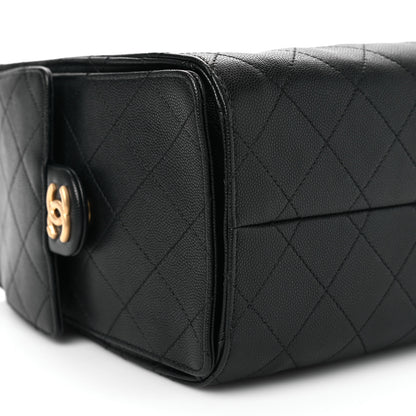 Chanel Caviar Quilted Small Chanel 25 Handbag Black 9 of 11