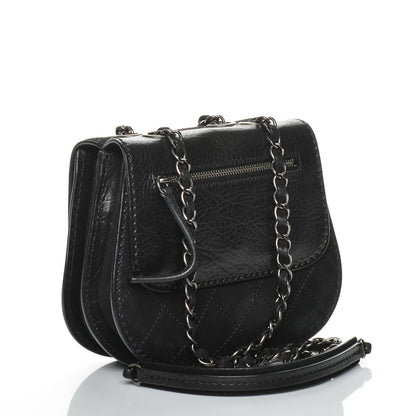 Chanel Suede Small Coco Twin Flap Black 3 of 9