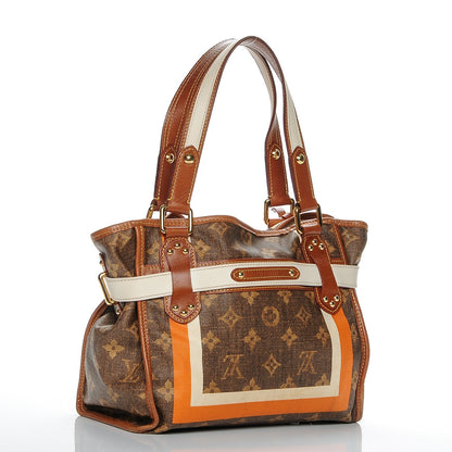 Louis Vuitton Monogram Rayures Tisse Sac PM 10 of 14