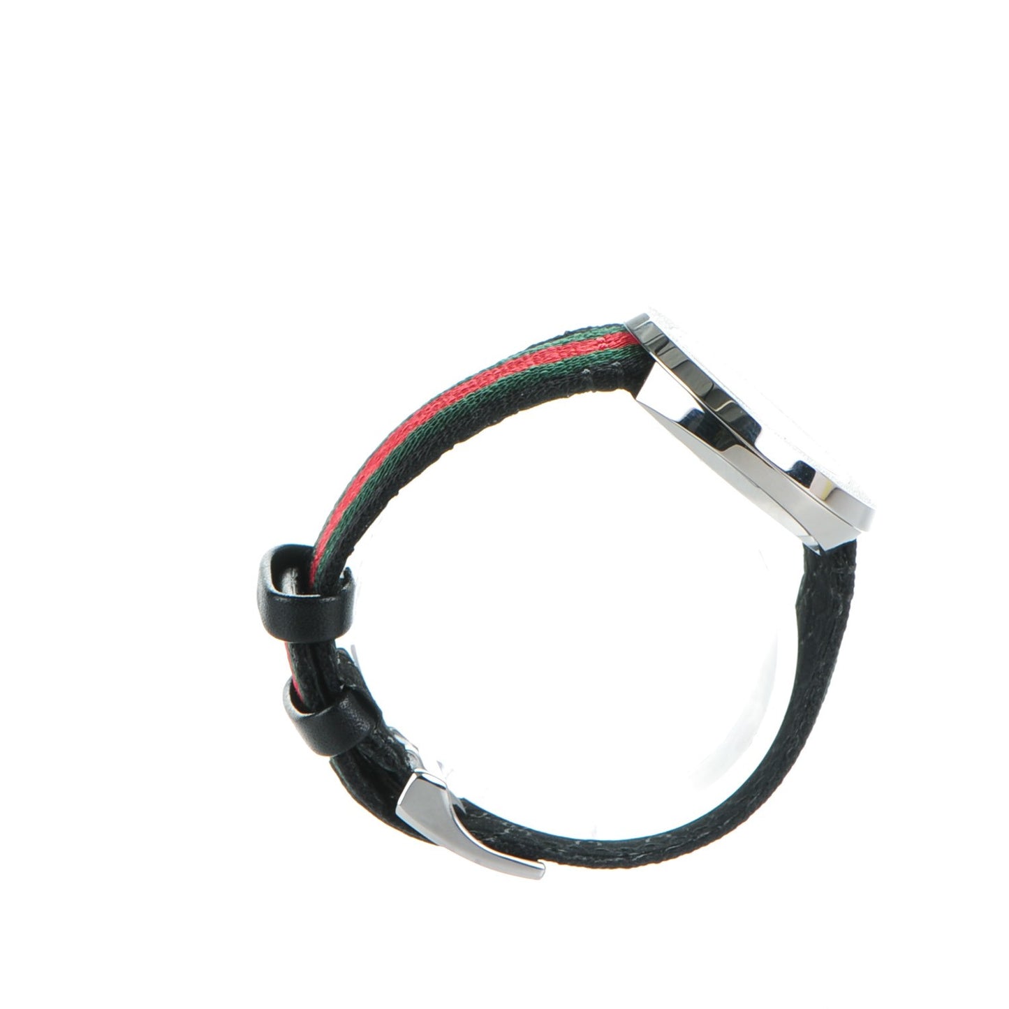 Stainless Steel Nylon 36mm U-Play Quartz Watch Black