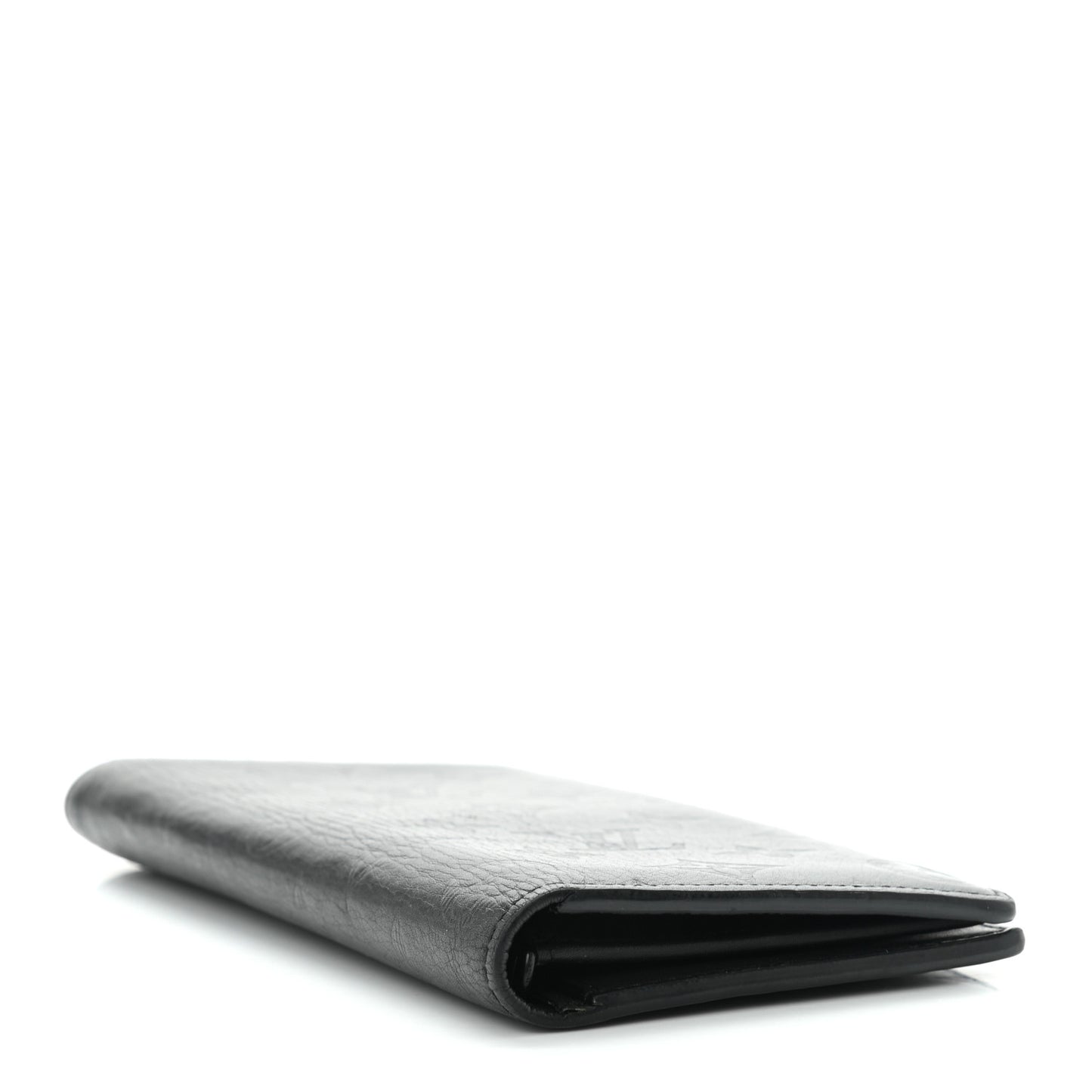 Calfskin Monogram Shadow Brazza Wallet Black
