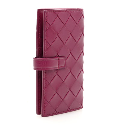 Bottega Veneta Nappa Intrecciato Key Holder Amaranto 3 of 6
