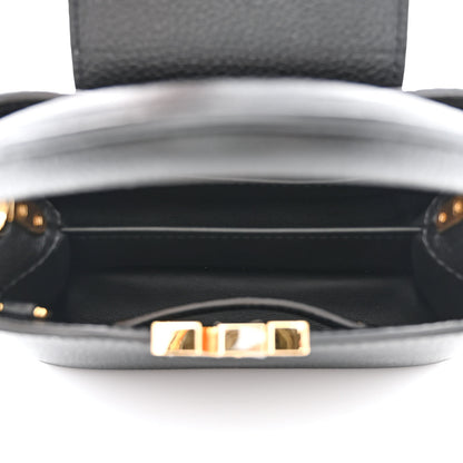 Louis Vuitton Taurillon Mini Capucines Black 5 of 10