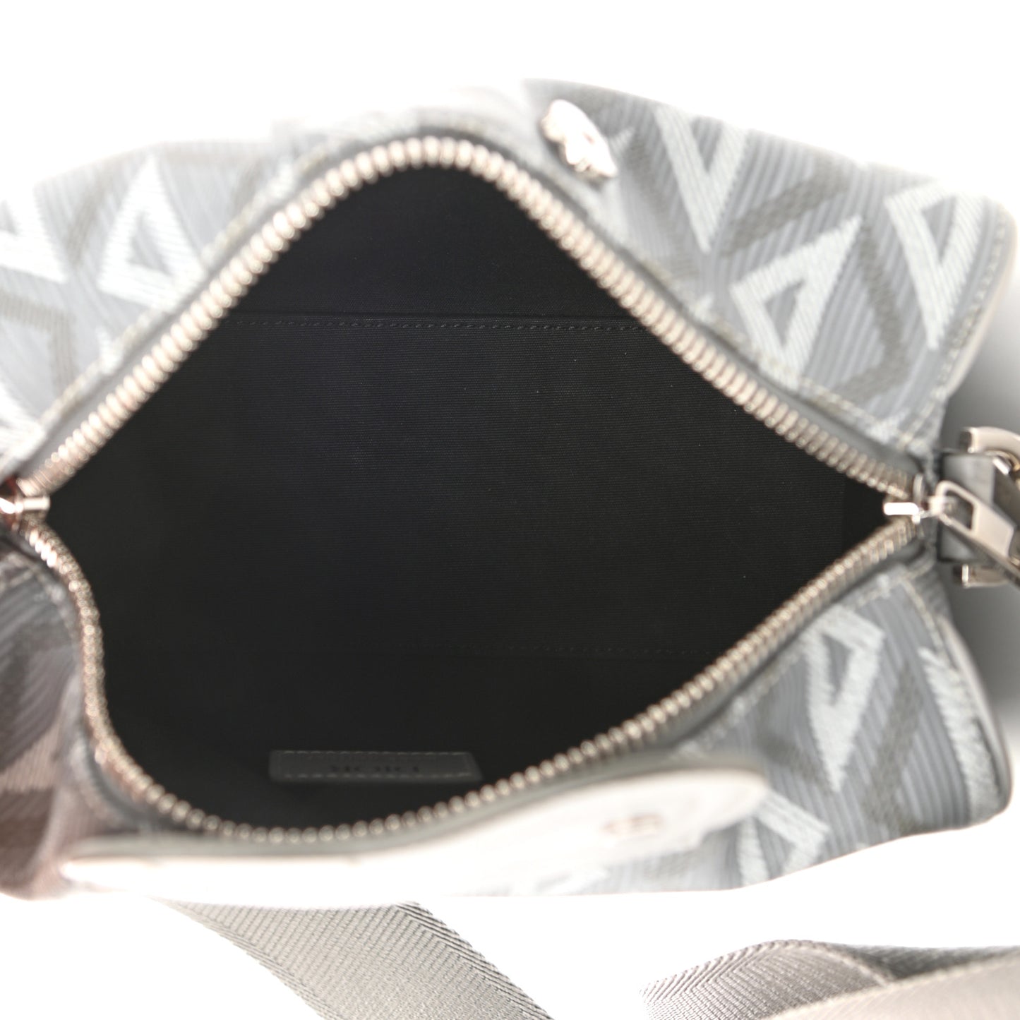 Coated Canvas CD Diamond Lingot 22 Bag Gray