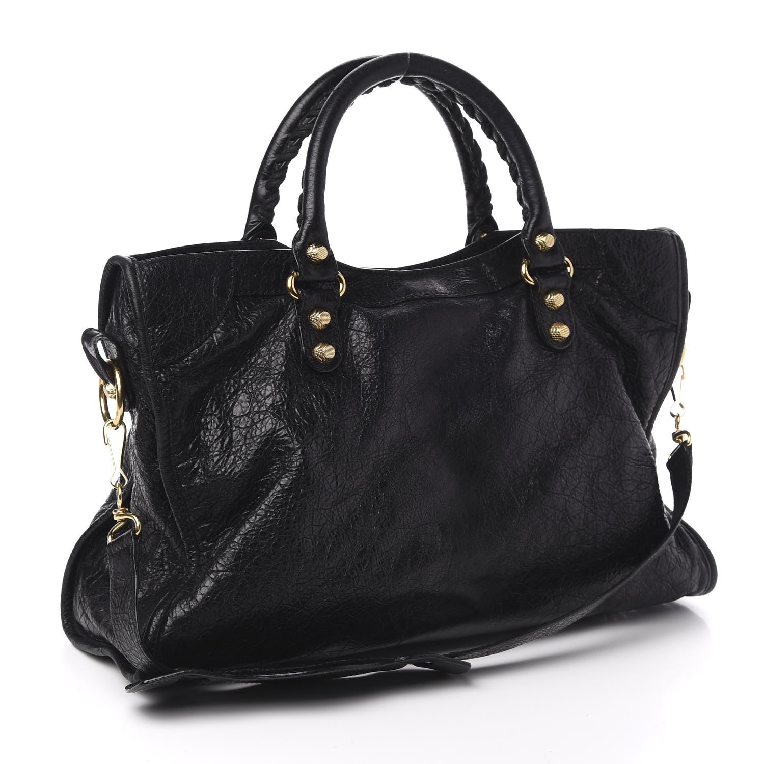 Balenciaga Agneau Giant 12 Gold Hardware City Black 3 of 10