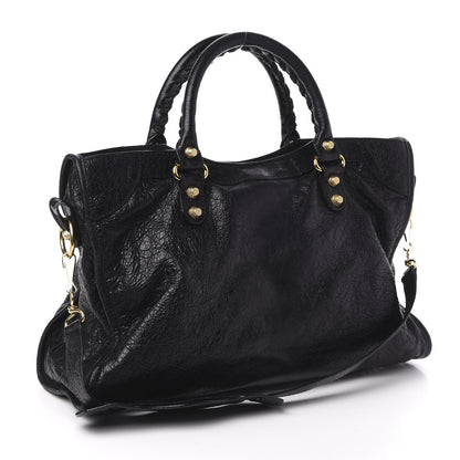 Balenciaga Agneau Giant 12 Gold Hardware City Black 3 of 10