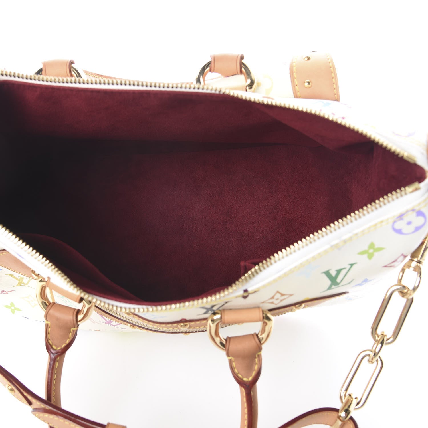 Louis Vuitton Monogram Multicolor Rita White 4 of 8