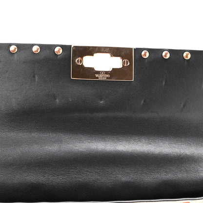 Valentino Garavani Metallic Nappa Small Rockstud Spike Shoulder Bag Rame 10 of 10