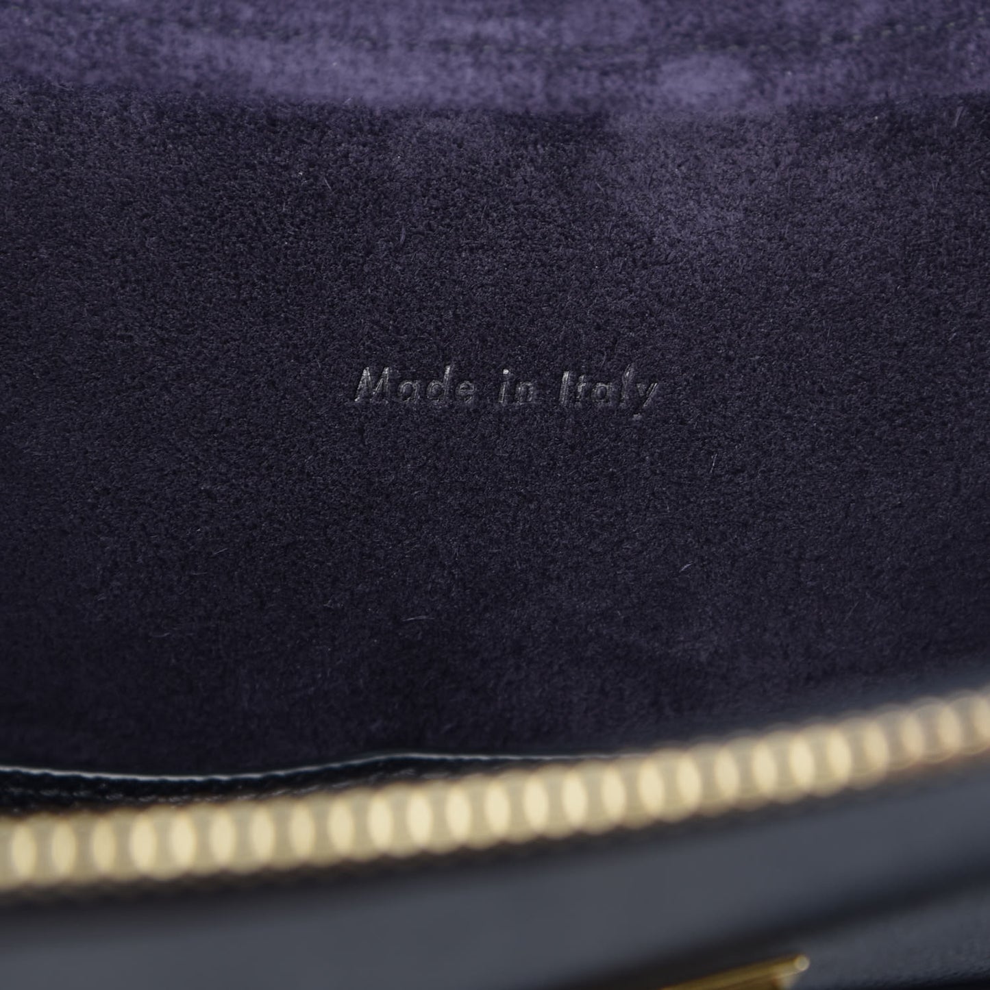 Grained Calfskin Mini Belt Bag Black